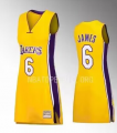 Los Angeles Lakers #6 James Classics Dress women
