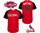 mlb 2015 all star jerseys st.louis cardinals #18 martinez red[martinez]