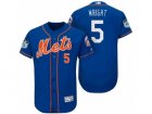 Mens New York Mets #5 David Wright 2017 Spring Training Flex Base Authentic Collection Stitched Baseball Jersey