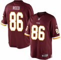 Men's Nike Washington Redskins #86 Jordan Reed Limited Burgundy Red Team Color NFL Jersey