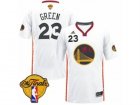 Mens Adidas Golden State Warriors #23 Draymond Green Swingman White 2017 Chinese New Year 2017 The Finals Patch NBA Jersey