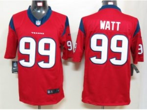 Nike NFL Houston Texans #99 J.J. Watt Red Jerseys(Limited)
