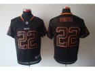 Nike NFL Chicago Bears #22 Matt Forte Lights Out Black Elite Jerseys