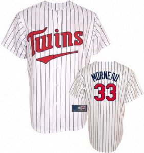 kids Minnesota Twins #33 Justin Morneau white[strip]