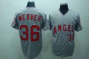 mlb los angeles angels #36 weaver grey(cool base)