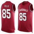 Nike Arizona Cardinals #85 Darren Fells Red Team Color Men's Stitched NFL Limited Tank Top Jersey