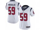 Women Nike Houston Texans #59 Whitney Mercilus Vapor Untouchable Limited White NFL Jersey