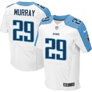 Nike Tennessee Titans #29 DeMarco Murray White Men Stitched NFL Elite Jersey