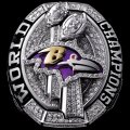 Baltimore Ravens SUPER Bowl XLVII ring