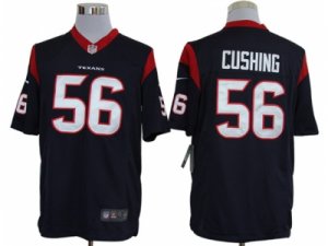 Nike NFL Houston Texans #56 Brian Cushing Blue Jerseys(Limited)