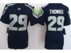 Nike Women nfl Seattle Seahawks #29 Earl Thomas Blue jerseys