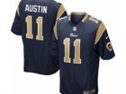 Nike NFL St. Louis Rams #11 Tavon Austin Blue Jerseys(Game)