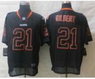 Nike jerseys cleveland browns #21 gilbert black[Elite lights out]