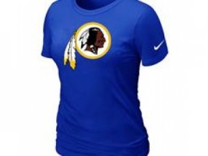 Women Washington RedSkins Blue T-Shirts