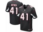 Mens Nike Arizona Cardinals #41 Antoine Bethea Elite Black Alternate NFL Jersey
