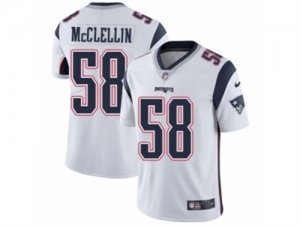 Mens Nike New England Patriots #58 Shea McClellin Vapor Untouchable Limited White NFL Jersey