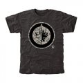 Mens Winnipeg Jets Black Rink Warrior T-Shirt