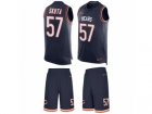 Mens Nike Chicago Bears #57 Dan Skuta Limited Navy Blue Tank Top Suit NFL Jersey