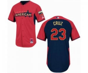 mlb 2014 all star jerseys baltimore orioles #23 cruz red-blue