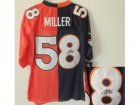 Nike jerseys denver broncos #58 miller blue-orange[Elite split signature]