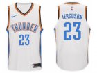 Nike NBA Oklahoma City Thunder #23 Terrance Ferguson Jersey 2017-18 New Season White Jersey