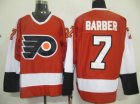 nhl philadelphia flyers #7 barber orange