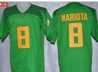 Ncaa Oregon Ducks #8 Marcus Mariota Green limited