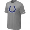 Indianapolis Colts Sideline Legend Authentic Logo T-Shirt Light grey