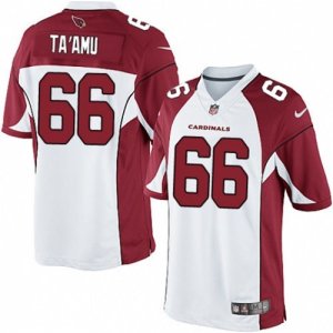 Mens Nike Arizona Cardinals #66 Alameda Taamu Limited White NFL Jersey