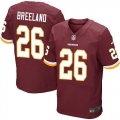 Nike Washington Redskins #26 Bashaud Breeland Burgundy Red Jerseys(Elite)