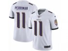 Mens Nike Baltimore Ravens #11 Breshad Perriman Vapor Untouchable Limited White NFL Jersey