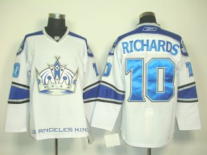 nhl los angeles kings #10 richards white