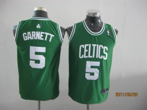 youth nba boston celtics #5 garnett green