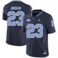 North Carolina Tar Heels 23 Michael Jordan Black College Football Jersey