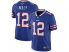 Nike Buffalo Bills #12 Jim Kelly Vapor Untouchable Limited Royal Blue Team Color NFL Jersey