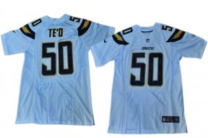 Nike NFL San Diego Chargers #50 Manti Teo White elite(2013)