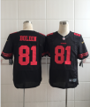 Nike San Francisco 49ers #81 Anquan Boldin Black Alternate Jerseys(Limited)