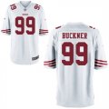 Men San francisco 49ers #99 Deforest Buckner White Elite jersey