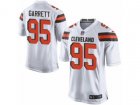 Nike Cleveland Browns #95 Myles Garrett Game White NFL Jersey