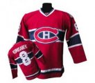 nhl montreal canadiens #8 komisarek red