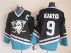 NHL Anaheim Ducks #9 kariya Black jerseys restore ancient ways