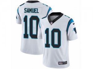 Mens Nike Carolina Panthers #10 Curtis Samuel Vapor Untouchable Limited White NFL Jersey