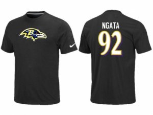 Nike Baltimore Ravens 92 NGATA Name & Number T-Shirt