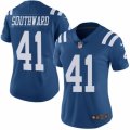 Women's Nike Indianapolis Colts #41 Dezmen Southward Limited Royal Blue Rush NFL Jersey