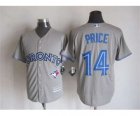 mlb jerseys toronto blue jays #14 price grey