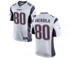 Mens Nike New England Patriots #80 Danny Amendola Game White NFL Jersey