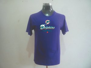 Miami Dolphins Big & Tall Critical Victory T-Shirt Purple