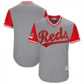 Reds Gray 2018 Players Weekend Authentic Team Jersey