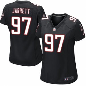 Women\'s Nike Atlanta Falcons #97 Grady Jarrett Limited Black Alternate NFL Jersey