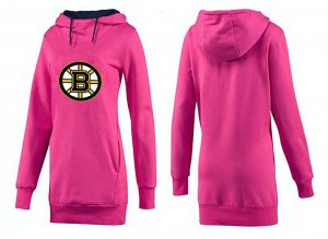 NHL Women Boston Bruins Logo Pullover Hoodie 3